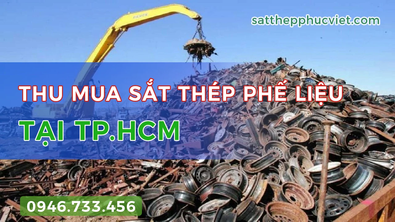 Thu mua sắt thép phế liệu giá cao uy tín toàn quốc